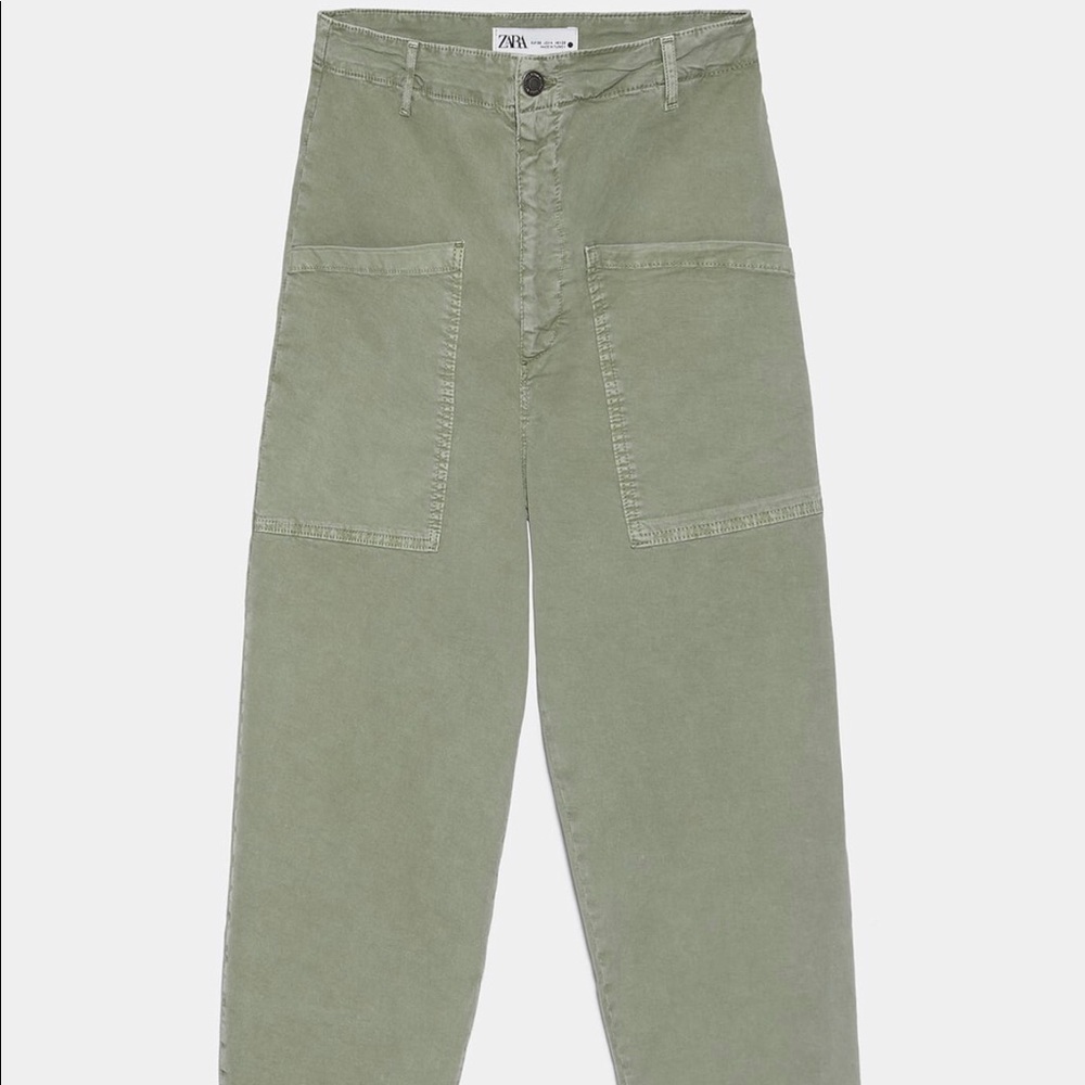 zara garden pants